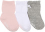 Robeez Girls Girly Girl Socks in Pink, 3 Pack