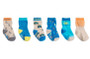 Robeez Boys Surf Socks in Multi, 6 Pack