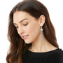 Brighton Telluride Sunburst Tassel French Wire Earrings