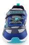 Stride Rite Toddler's Light-Up Cosmic Sneaker in Navy Multi