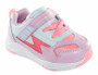 Stride Rite Children's Light-Up Cosmic Sneaker in Pink Multi