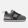 New Balance Toddler's 574 in Black with Castlerock