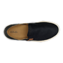 Olukai Women's Pehuea Slip On Sneaker in Black