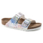 Birkenstock Children's Arizona Kids in Flashy Hologram Silver