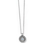 Brighton Pebble Dot Medali Petite Reversible Necklace in March-Aqua