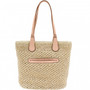 Brighton Interlok Lena Straw Tote in Natural