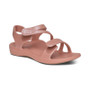 Aetrex Women's Jillian Sport Water Friendly Sandal in Shimmer Blush