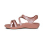 Aetrex Women's Jillian Sport Water Friendly Sandal in Shimmer Blush