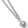 Brighton Pretty Tough Bold Heart Necklace