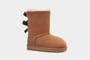 UGG Kid's Bailey Bow II Boot in Chestnut