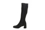 Vaneli Women's Caissy Boot in Black Punto Stretch Suede