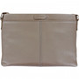 Brighton Pretty Tough Jagger Cross Body  Organizer in Zinc Pearl