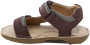 Stride Rite Toddlers Oaklynn Sandal in Chocolate