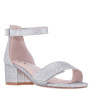 Nina Kid's Rejina in White Glitter