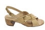 Vaneli Women's Clovis Sandal in Ecru Patent