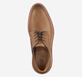 Johnston & Murphy Men's Upton Plain Toe in Tan Oiled Full Grain Leather
