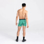 SAXX Men's Ultra Super Soft Boxer Brief Fly in Off Course Carts-Green