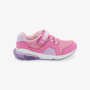 Stride Rite Children's Lumi Bounce Sneaker in Pink Multi