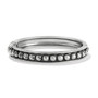 Brighton Pretty Tough Stud Hinged Bangle in Silver