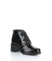 Bos. & Co. Women's Index  Round Toe Boots in Black Patent Mini Sherpa