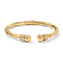 Brighton Meridian Open Hinged Bangle in Gold