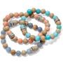 Brighton Neptune's Rings Blush Stretch Bracelet