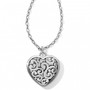 Brighton Contempo Heart Convertible Locket Necklace