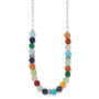 Brighton Contempo Confetti Necklace in Silver Multi