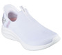 Skechers Women's Slip-Ins Ultra Flex 3.0 Sparkled Stones in White