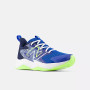 New Balance Big Kids Rave Run V2 in Team Royal with Blue Oasis and Bleached Lime Glo