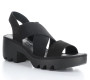 Fly London Women's Taji Sandal in Black