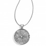 Brighton Serendipity Convertible Locket Necklace in Silver-Black