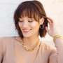 Brighton Contempo Linx Necklace in Gold