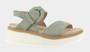 Naot Women's Sandal Crepe In Sage Nubuck