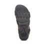 Aetrex Lilly Adjustable Quarter Strap Sandal in Black