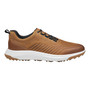 Johnston & Murphy Men's Amherst Golf in Tan Oiled Full Grain Leather