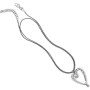 Brighton Whimsical Heart Convertible Necklace in Silver