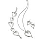 Brighton Whimsical Heart Convertible Necklace in Silver