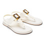 Olukai Women's La'i T-Bar Sandal in White