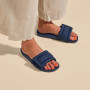 Olukai Women's Sunbeam Slide in Navy