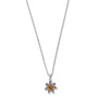 Brighton Everbloom Sunflower Necklace in November-Topaz