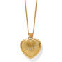 Brighton One Heart Convertible Locket in Gold