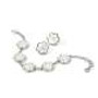 Brighton La Jolla Link Bracelet in Silver White