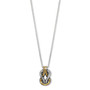 Brighton Interlok Harmony Two Tone Necklace