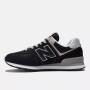 New Balance Men's 574 Core in Black and White