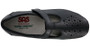 SAS Women's Willow Slip On Loafer in Black Smooth