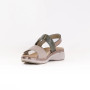 Suave Women's Silveria Sandal in Platine/Hunter/Stone