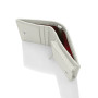 Brighton Everbloom Ruby Small Wallet in White-Red
