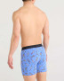 SAXX Men's Ultra Boxer Brief Fly in Disc Dogs-Sail Blue