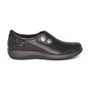 Aetrex Women's Karina Monk Strap Slip On in Black